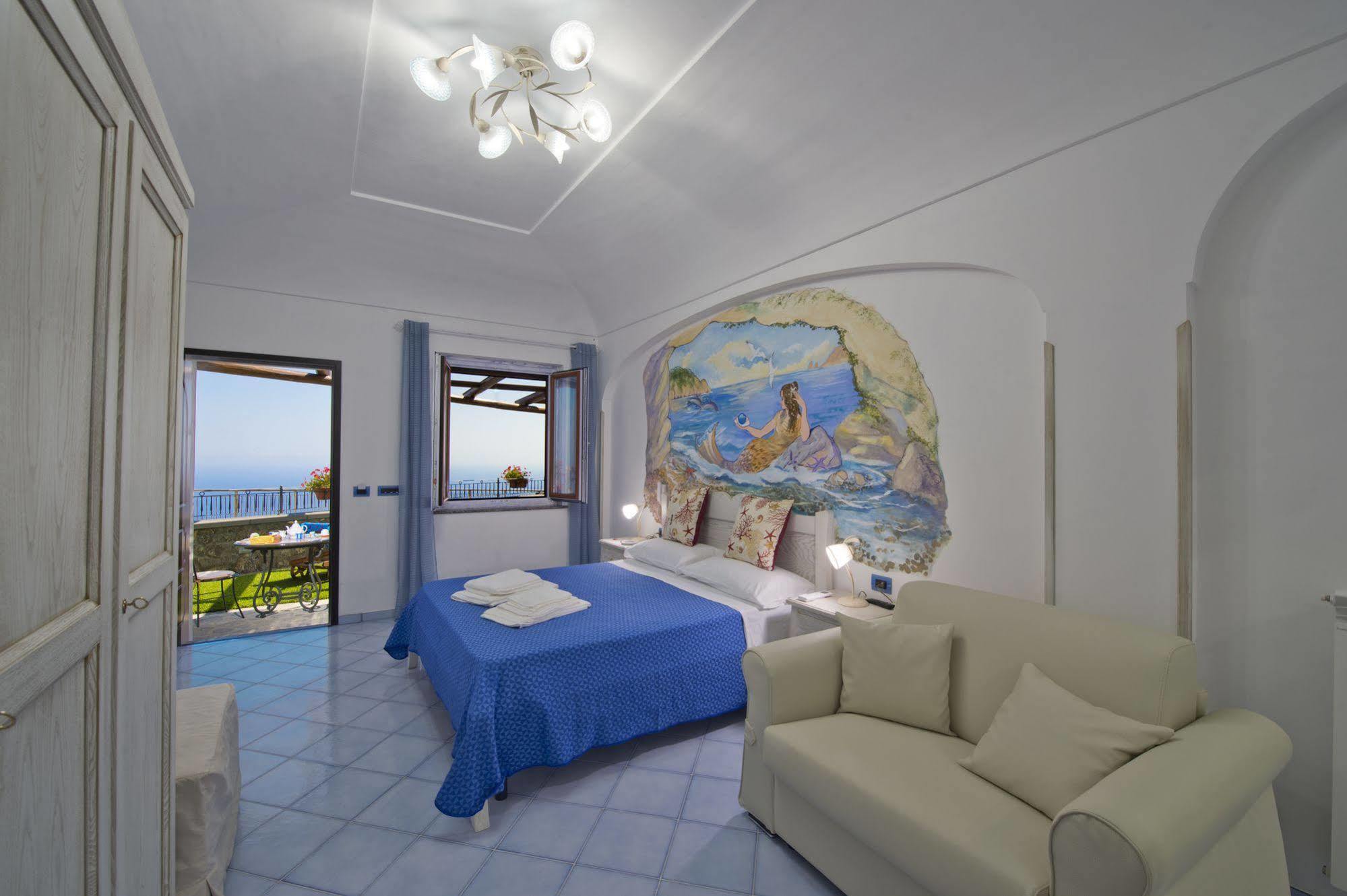 La Mela Blu Bed and Breakfast Furore Εξωτερικό φωτογραφία