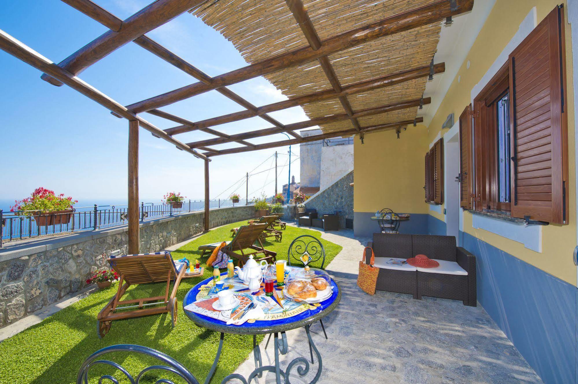 La Mela Blu Bed and Breakfast Furore Εξωτερικό φωτογραφία