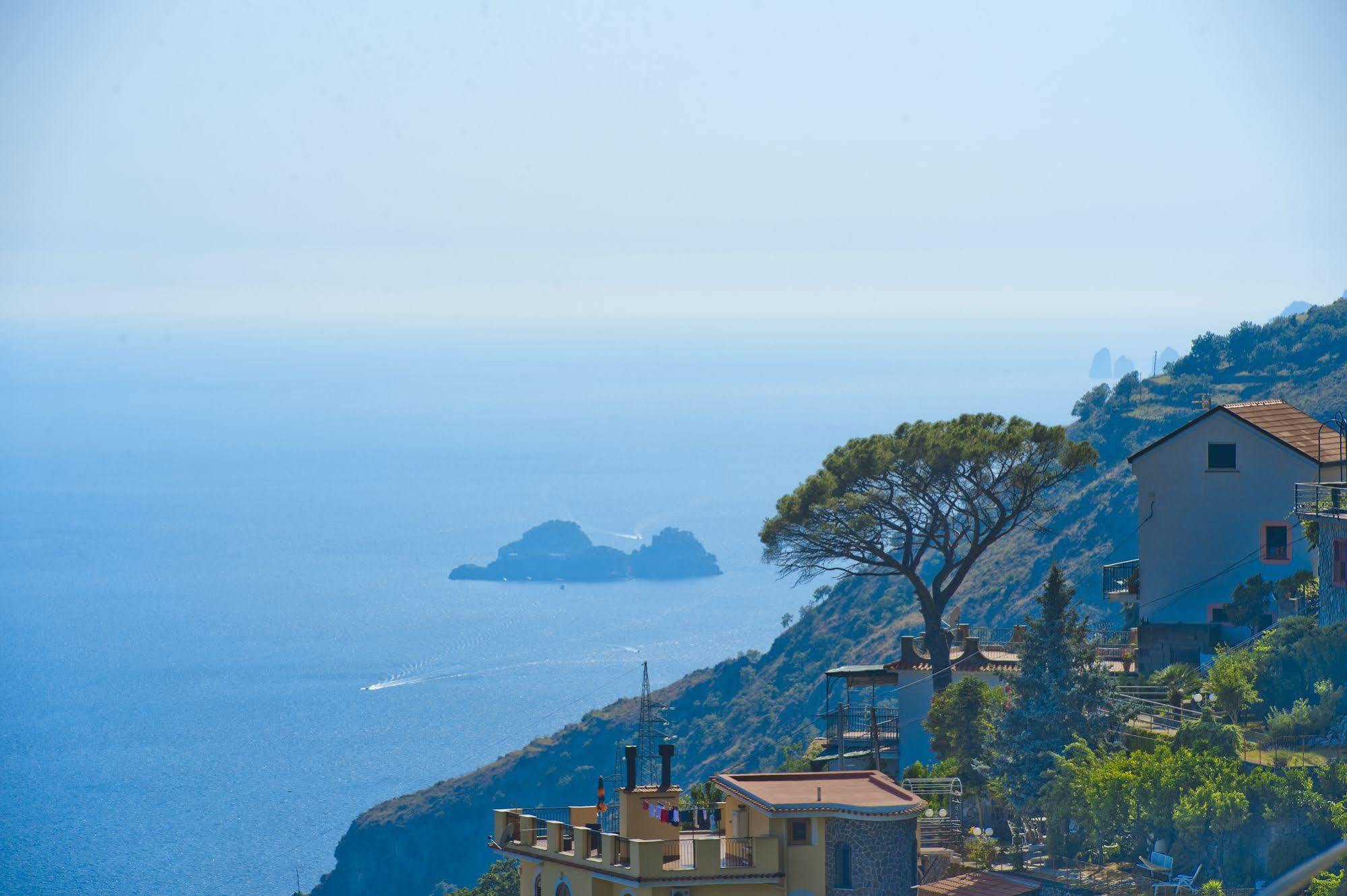 La Mela Blu Bed and Breakfast Furore Εξωτερικό φωτογραφία